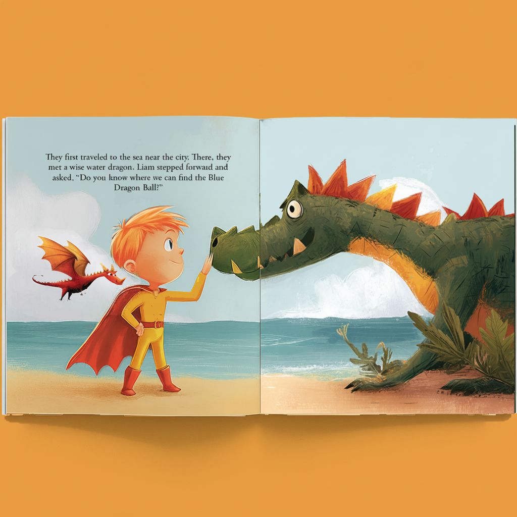 Gift Book for Boys - Superhero Dragon Book for Boys | Tototale