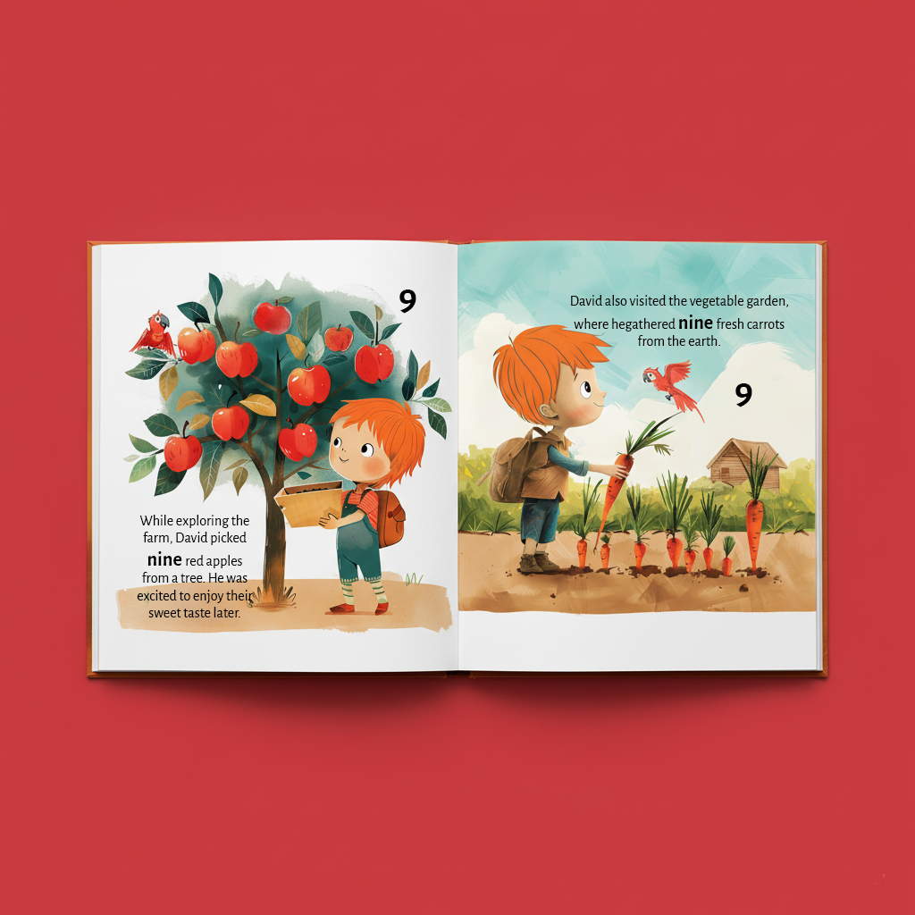 First Numbers Book for Kids | Personalized Counting Story | Tototale