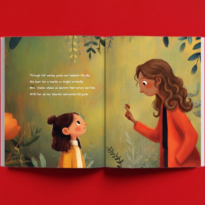 Personalised Teacher Appreciation Book Gift