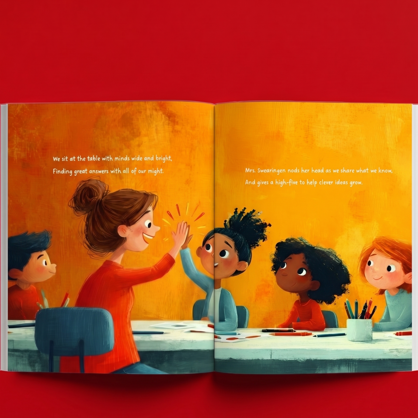 Personalised Teacher Appreciation Book Gift