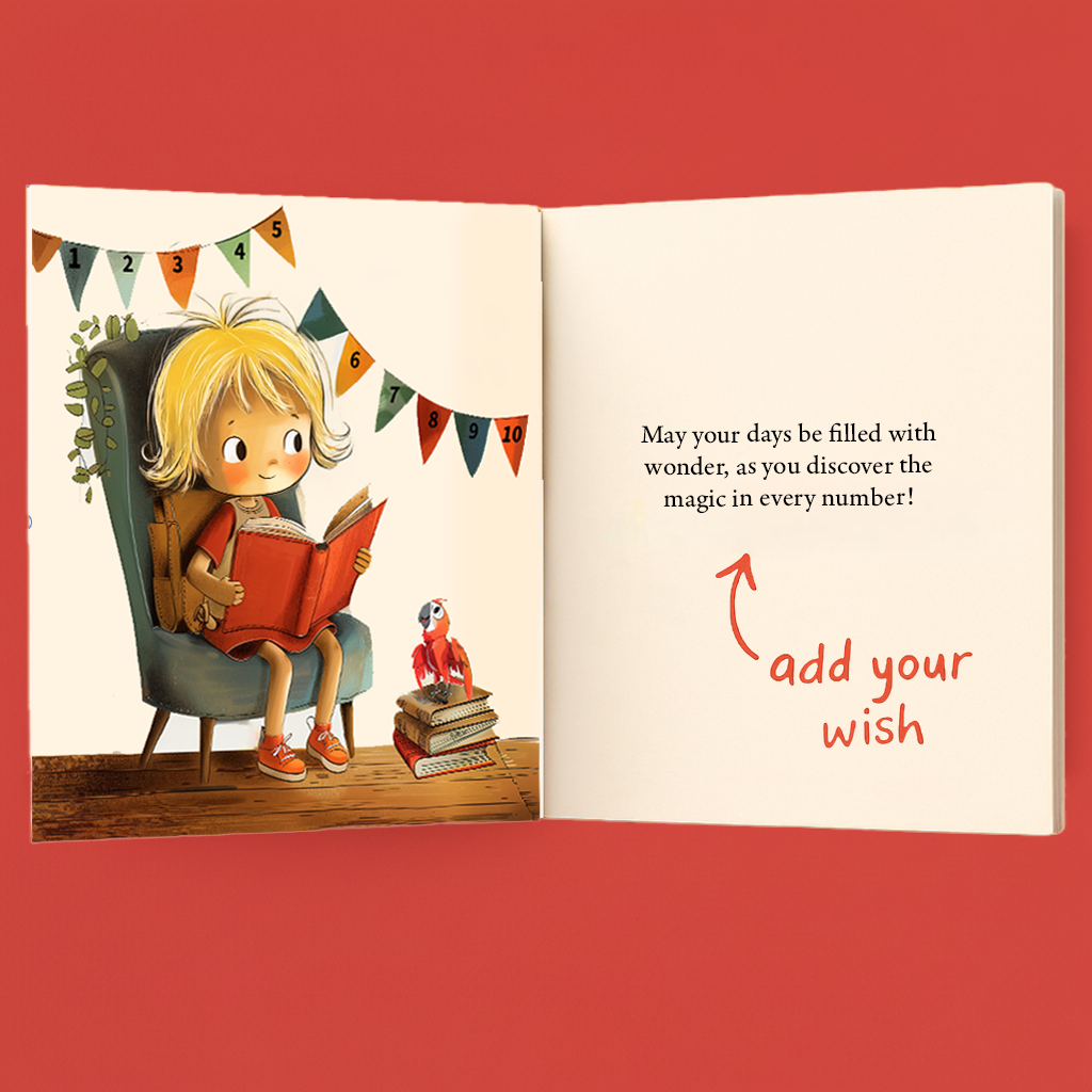 First Numbers Book for Kids | Personalized Counting Story | Tototale