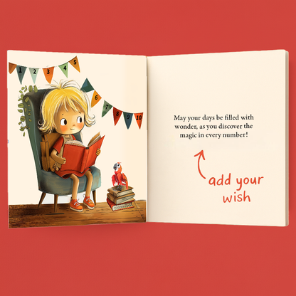 First Numbers Book for Kids | Personalized Counting Story | Tototale