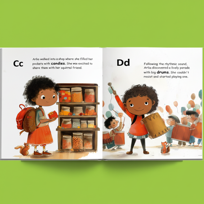 First ABC Book for Kids | Personalized Alphabet Story | Tototale