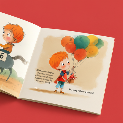First Numbers Book for Kids | Personalized Counting Story | Tototale