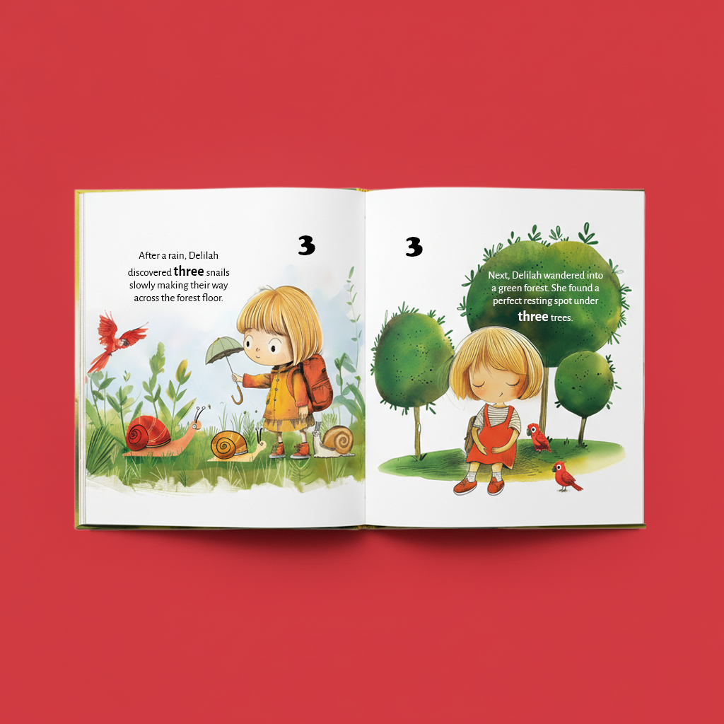 First Numbers Book for Kids | Personalized Counting Story | Tototale