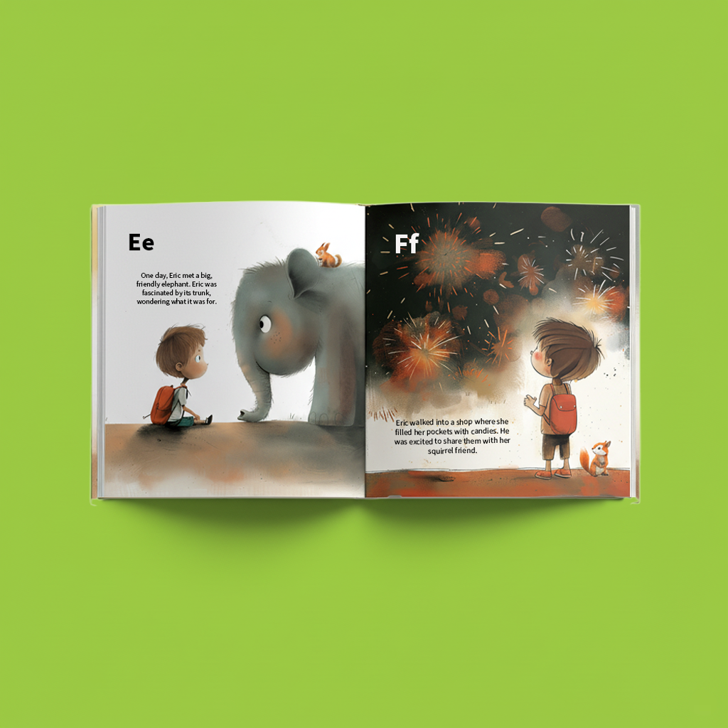 First ABC Book for Kids | Personalized Alphabet Story | Tototale