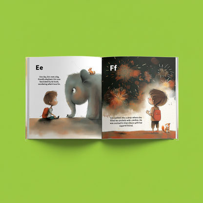First ABC Book for Kids | Personalized Alphabet Story | Tototale