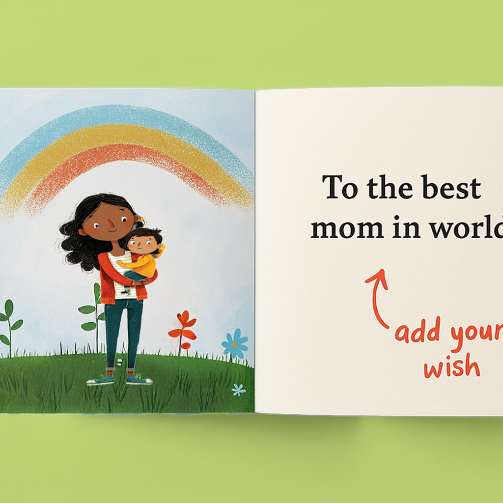 Personalized Gift Book for Mother | Keepsake Storybook | Tototale