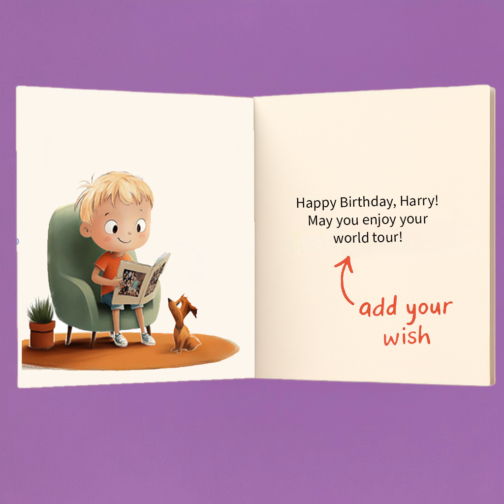 Children’s Travel Book | Travel Adventure Book for Kids | Tototale