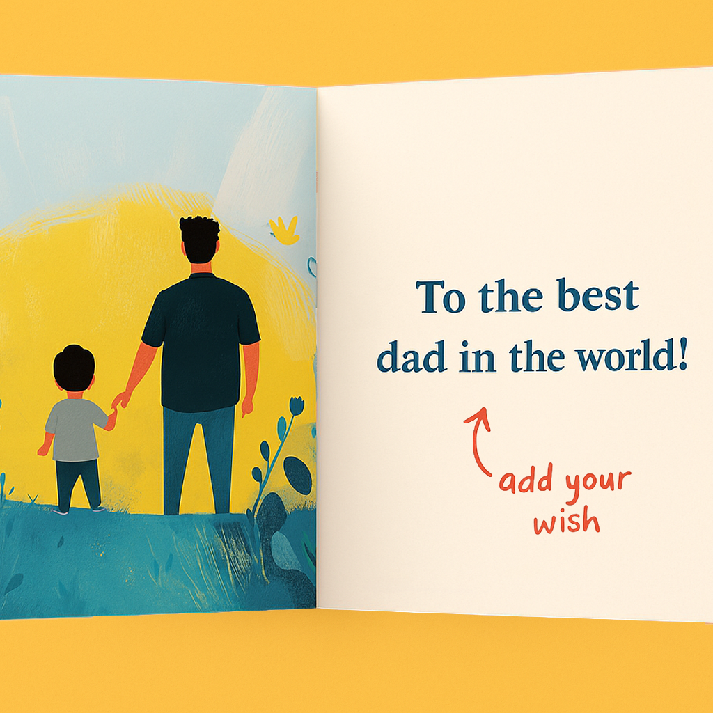 Gift Book for Dad | Father’s Day Keepsake | Tototale