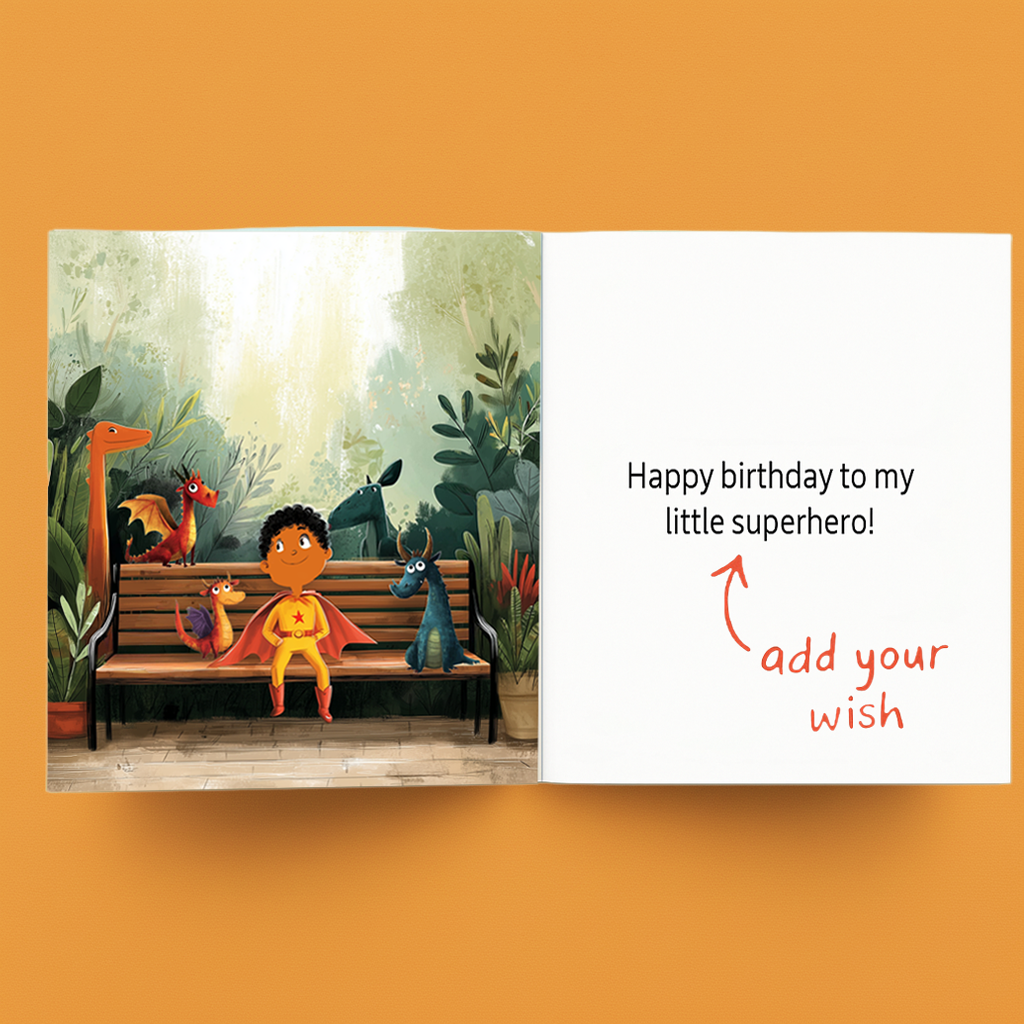 Gift Book for Boys - Superhero Dragon Book for Boys | Tototale