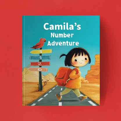 First Numbers Book for Kids | Personalized Counting Story | Tototale
