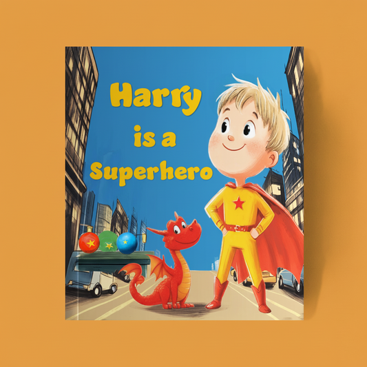 Gift Book for Boys - Superhero Dragon Book for Boys | Tototale
