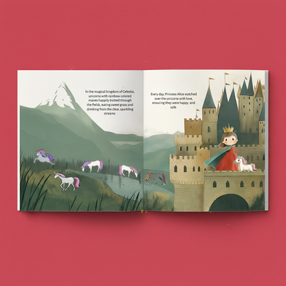 Personalized Gift Book for Girls | Unicorn Storybook | Tototale