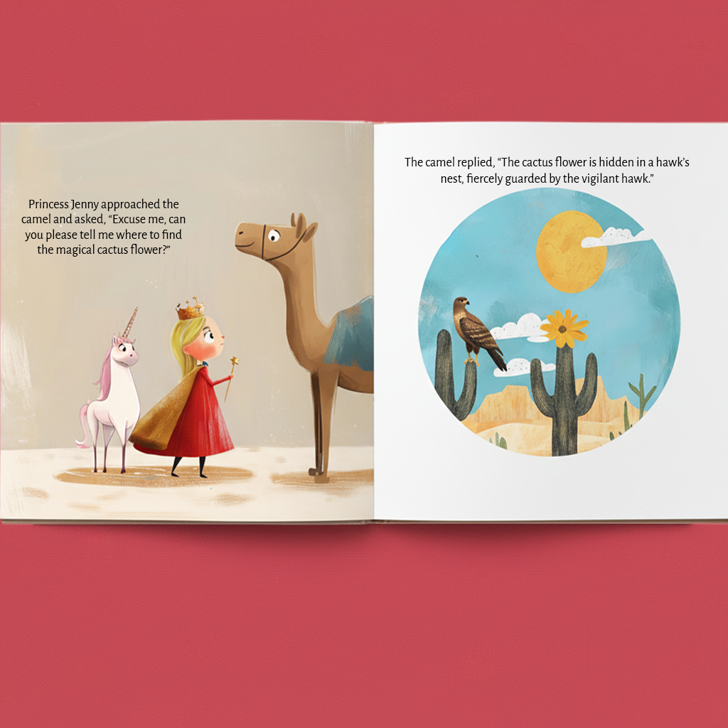Personalized Gift Book for Girls | Unicorn Storybook | Tototale