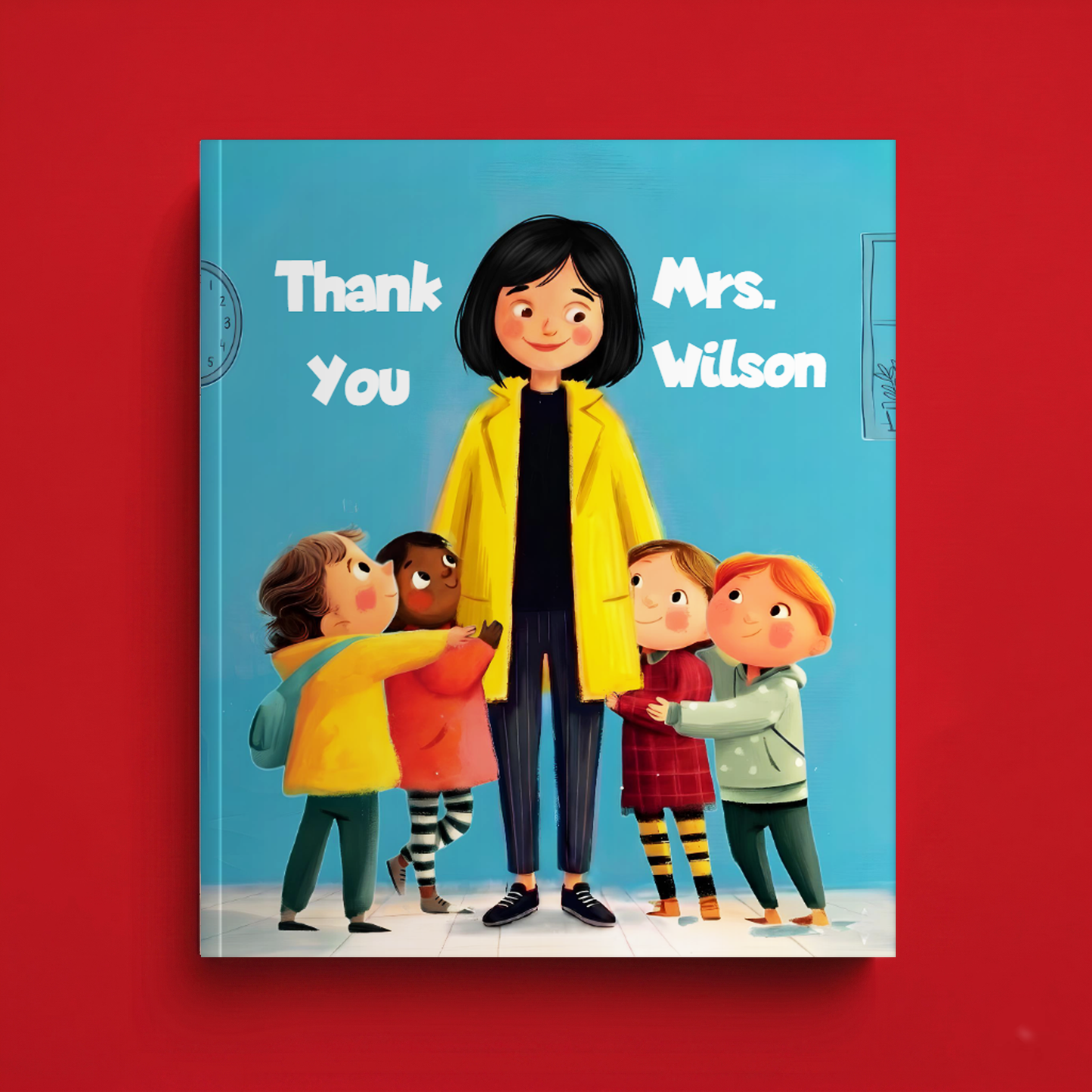 Personalised Teacher Appreciation Book Gift