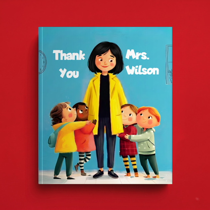 Personalised Teacher Appreciation Book Gift