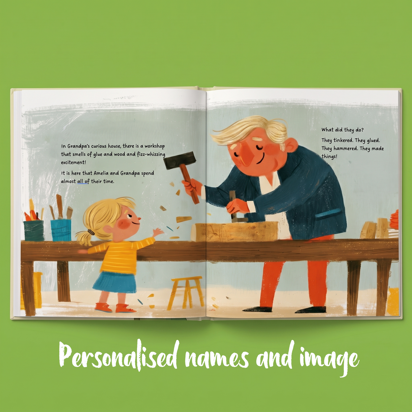 Book Gift for Grandad and Grandchild