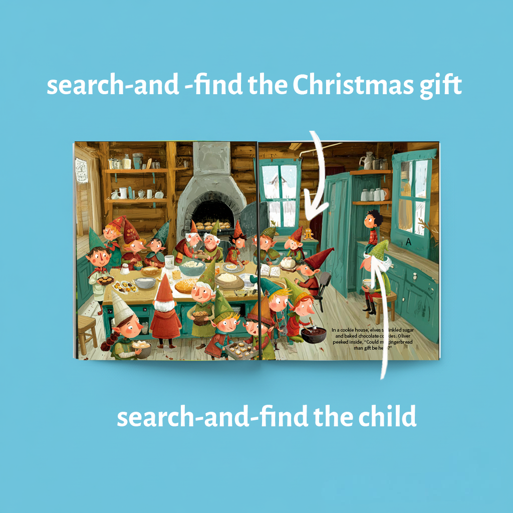 Christmas Search-and-Find Book for Kids