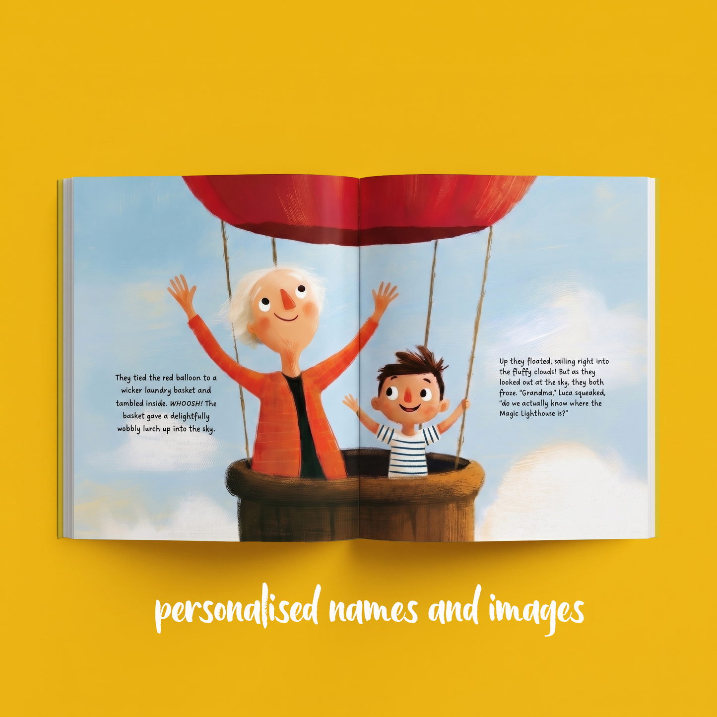 Book Gift for Grandma and Grandchild