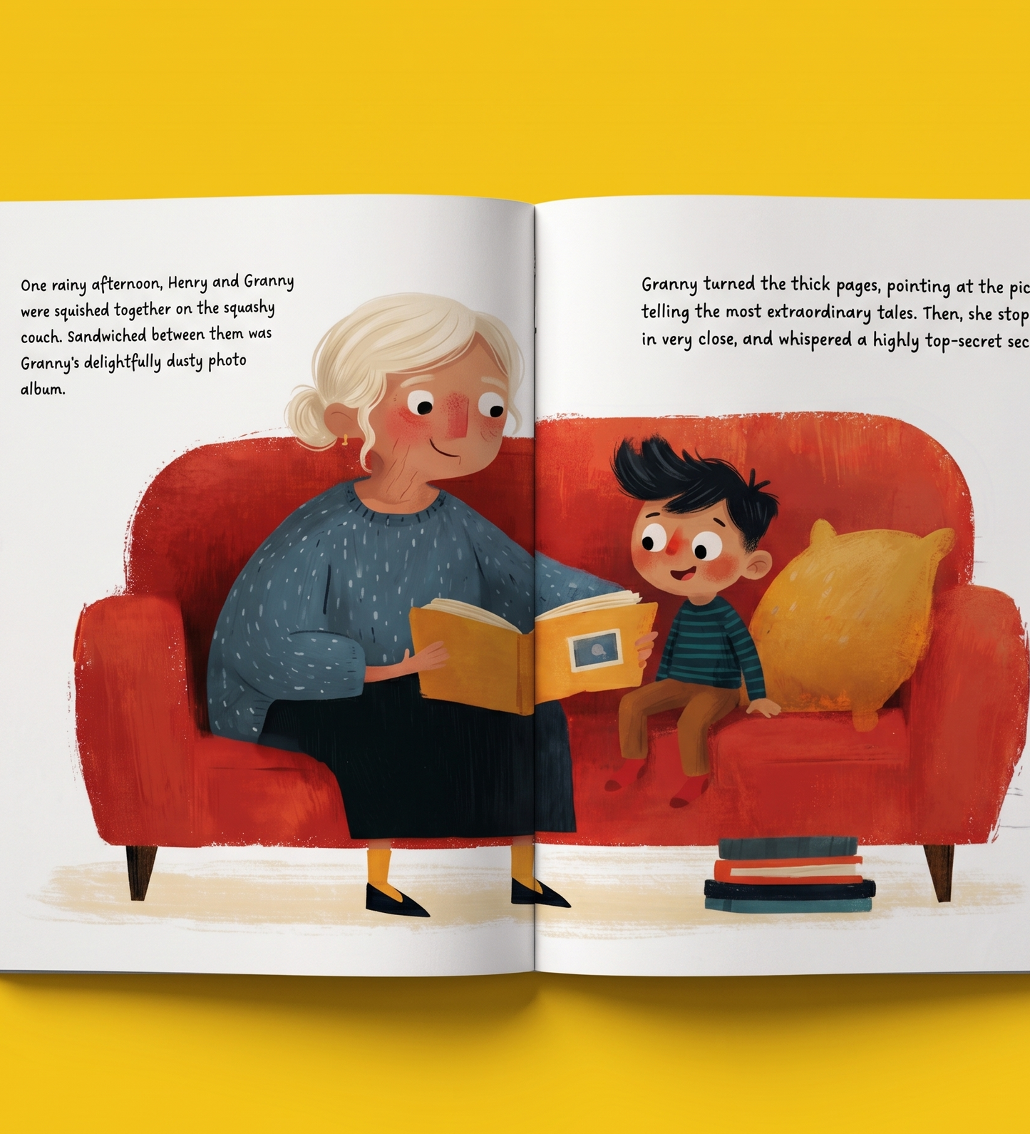 Book Gift for Grandma and Grandchild