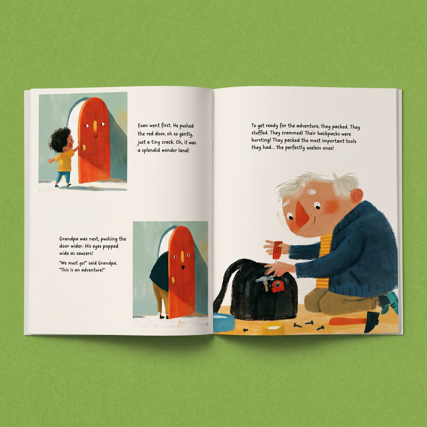 Book Gift for Grandad and Grandchild