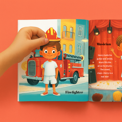 Kids Sticker Book | Kids Dream Job Sticker Book | Tototale
