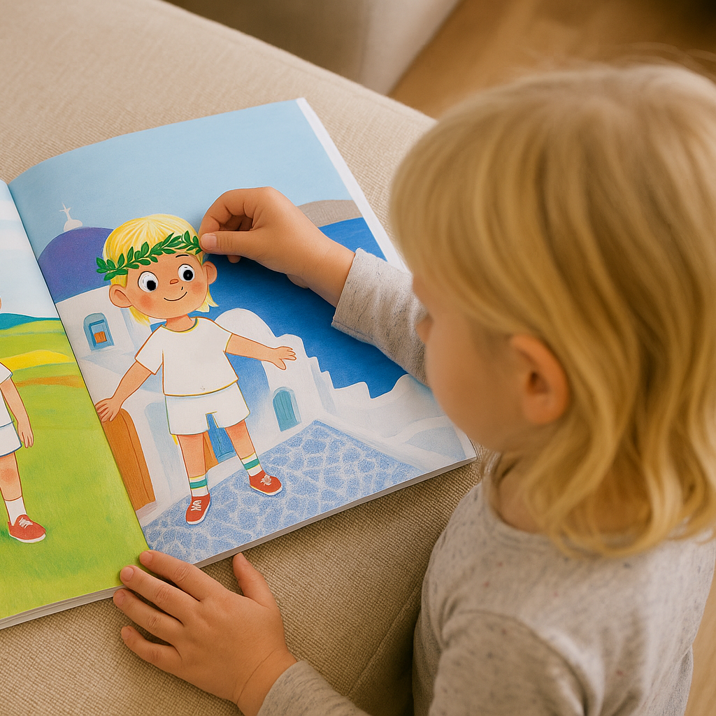 World Costume Sticker Book | Personalized Kids Sticker Book | Tototale