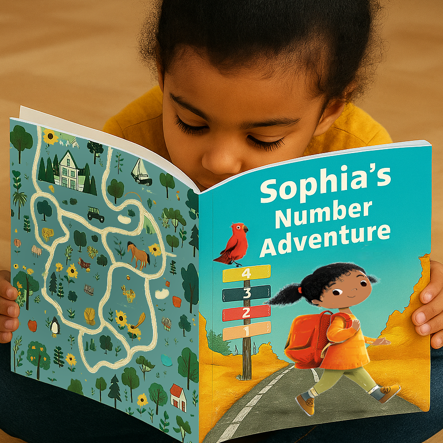 First Numbers Book for Kids | Personalized Counting Story | Tototale