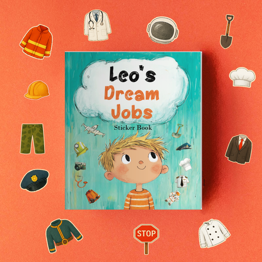 Kids Sticker Book | Kids Dream Job Sticker Book | Tototale